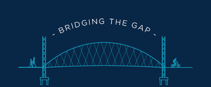 estuary crossing logo bridge the gap